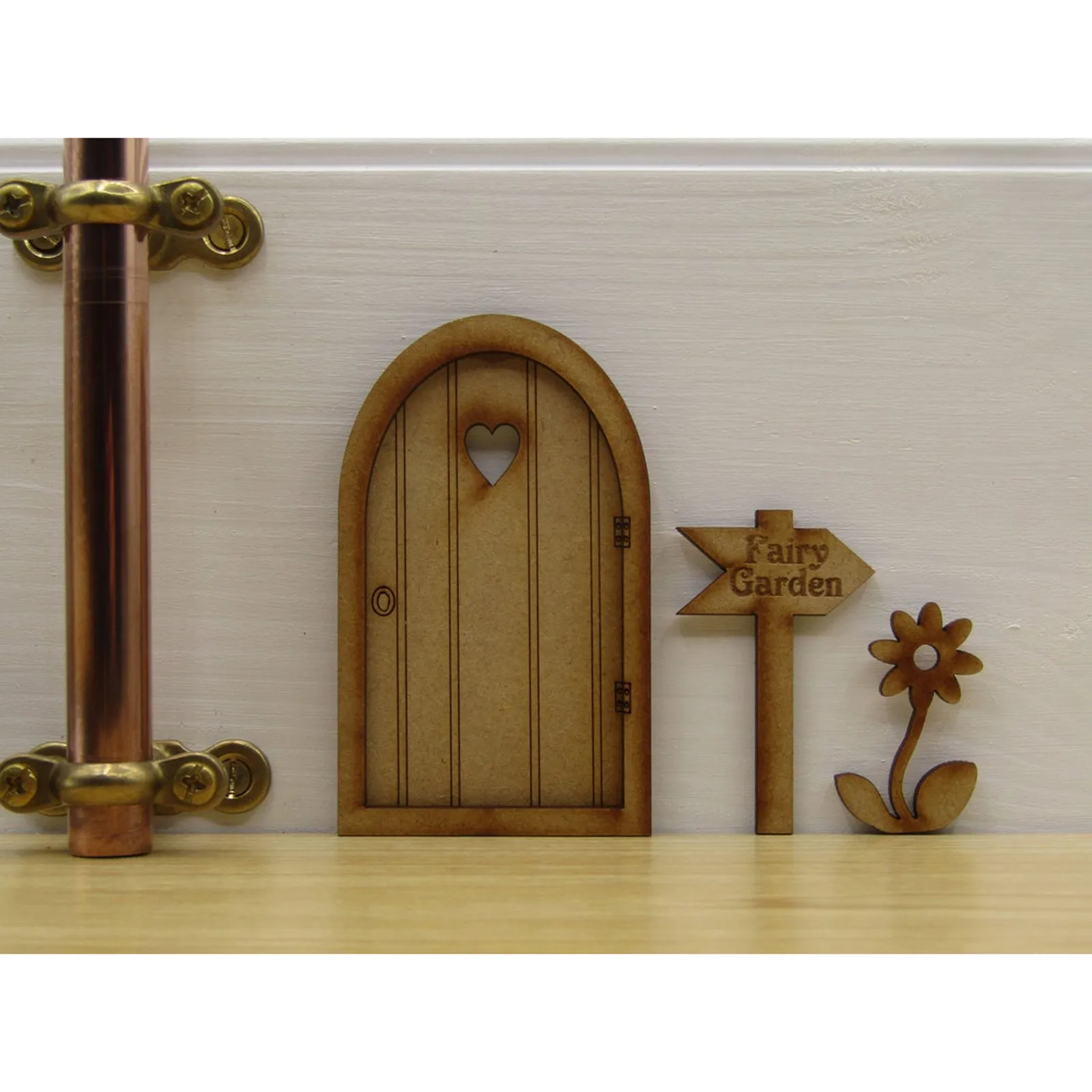 

Wooden Door Narnia Door Three Assembly Kit Door Craft Miniature Trees Yard Doors Window Garden Sculpture Decor Wood Fairy