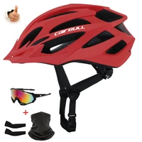 cairbull bicycle helmet men women ultralight epspc cover dh mtb all terrain road bike helmet integrally mold cycling helmet