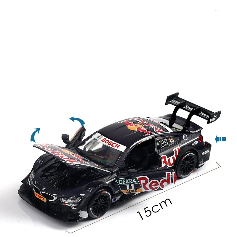 Масштаб 1:32 применяется модель лошади M4 DTM из сплава металла Литые декоративные