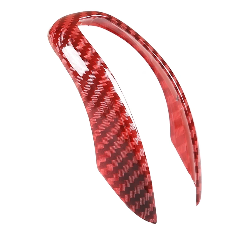 Автомобиль ABS углеродного волокна красный чехол для рычага переключения передач