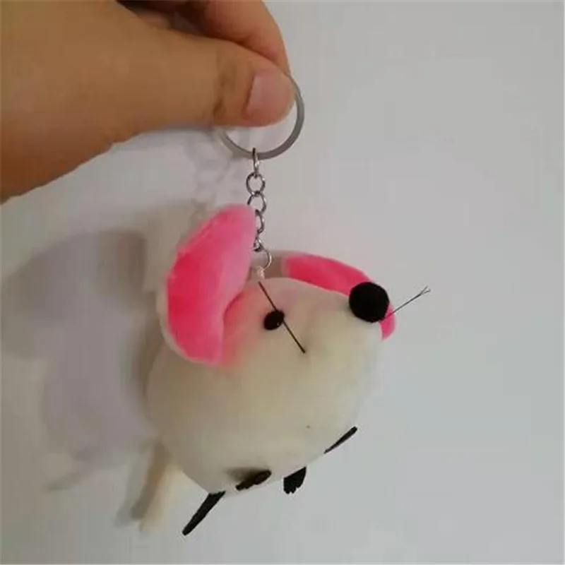 1PCS Cute Plush Big Ear Mouse Toy Small Pendant Mini Doll Mice Toy Kids Playmate Valentine Gifts Unisex Wholesale 10C