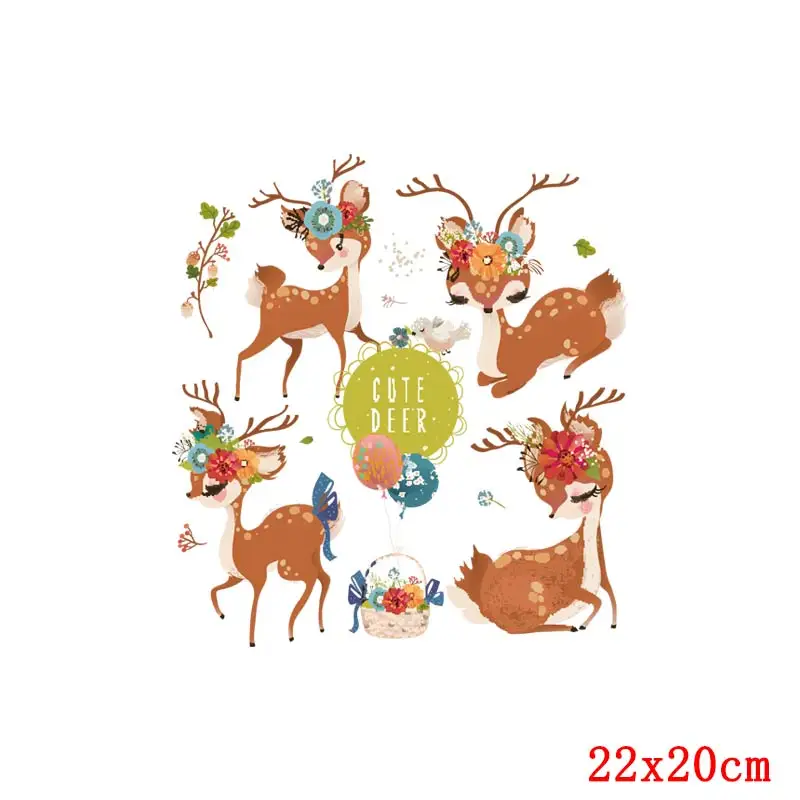 DIY зимний Снеговик теплопередача Черный кот для одежды олень печатные наклейки