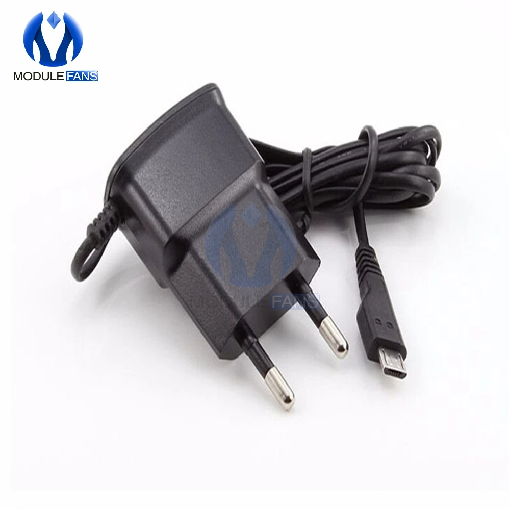 Штепсельная Вилка европейского стандарта 5 В быстрая зарядка Micro USB зарядное