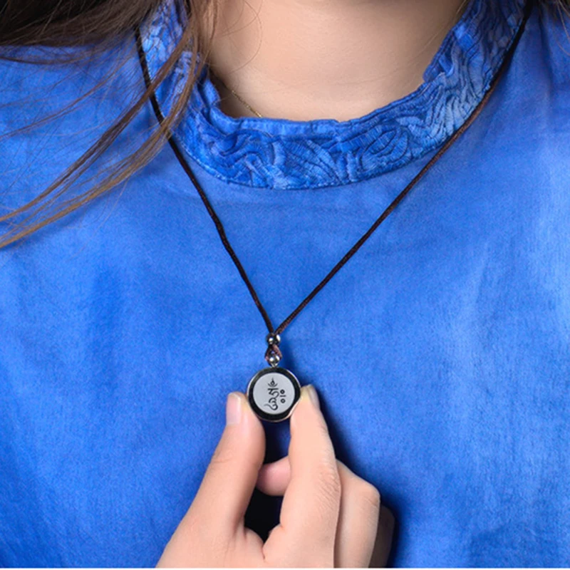 Незакрепленный религиозный кулон двусторонний логотип индивидуальное ожерелье
