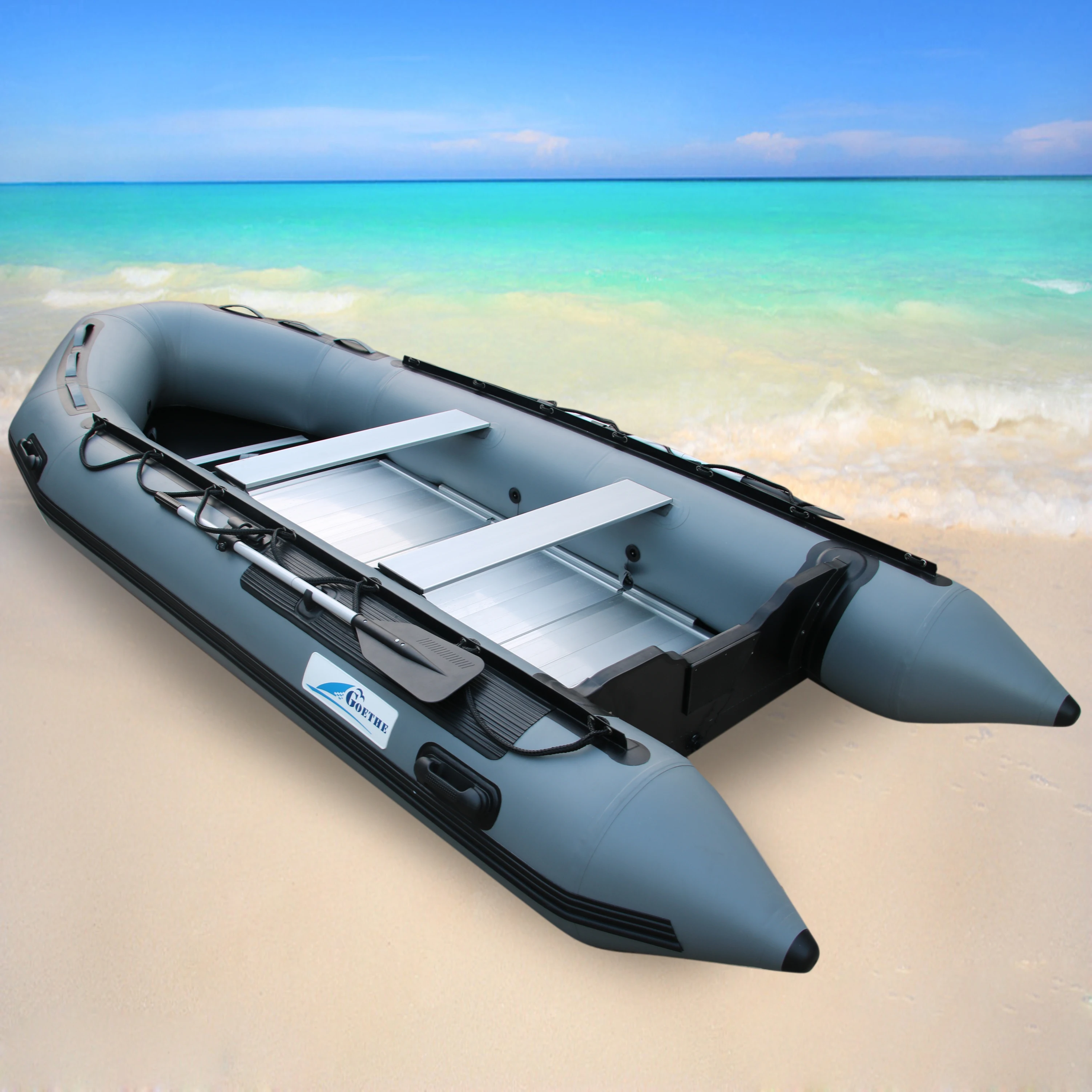 GTS 360 надувная лодка с алюминиевым полом на 6 человек|Гребные лодки| | - Фото №1
