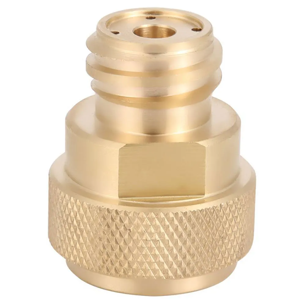 

CO2 Adapter Replace Tank Paintball Canister Conversion Adapter Replacements Bar Tools for Sodastream with Wrench Golden