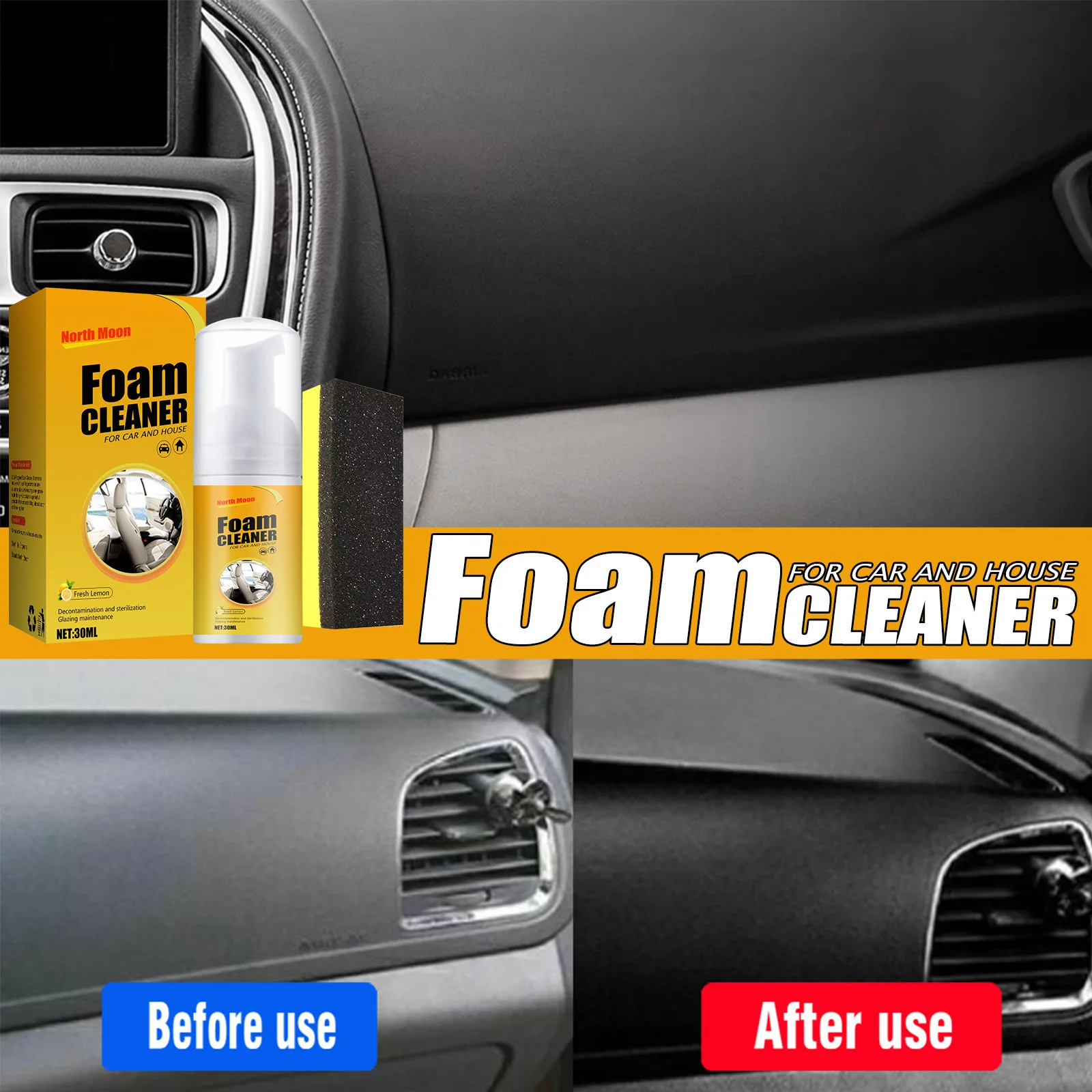 

Многофункциональное средство для очистки салона автомобиля, универсальное средство для очистки кожи автомобильного дивана, средство для о...