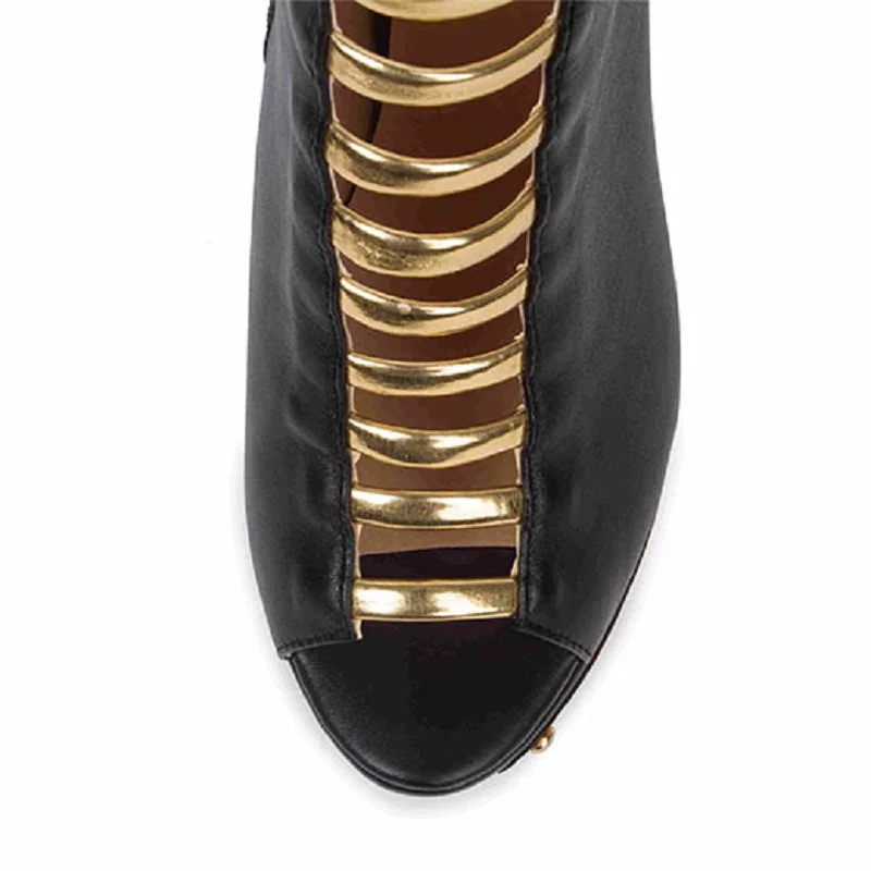 Женские босоножки с открытым носком на тонком высоком каблуке размеры 4 15|women