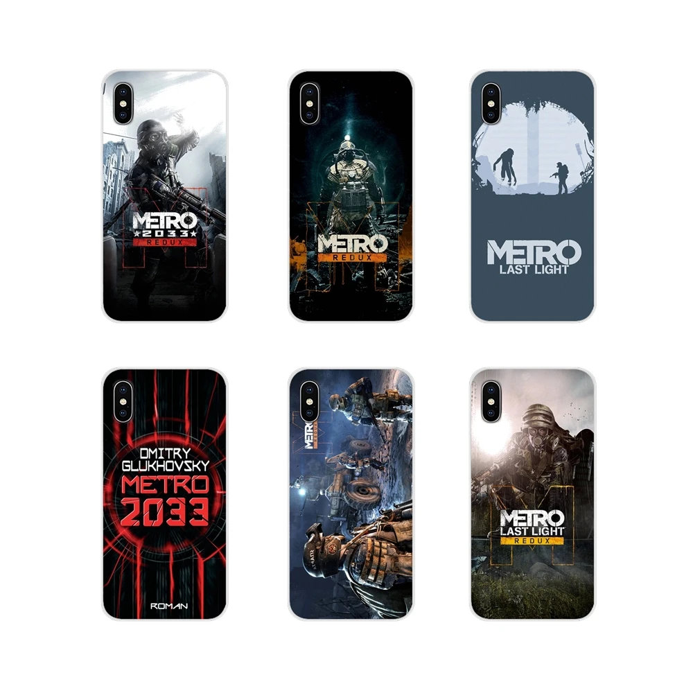 Аксессуары чехлы для телефонов игровой постер Metro 2033 Apple iPhone X XR XS 11pro MAX 4S 5S 5C SE 6S 7 8
