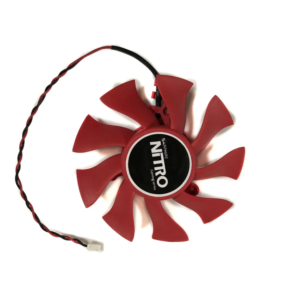 Кулер видеокарты 75 мм 12 В 0 32 А 2 провода контакта FD8015H12S VGA для Sapphire HD4890 HD4860 HD6770 HD6790