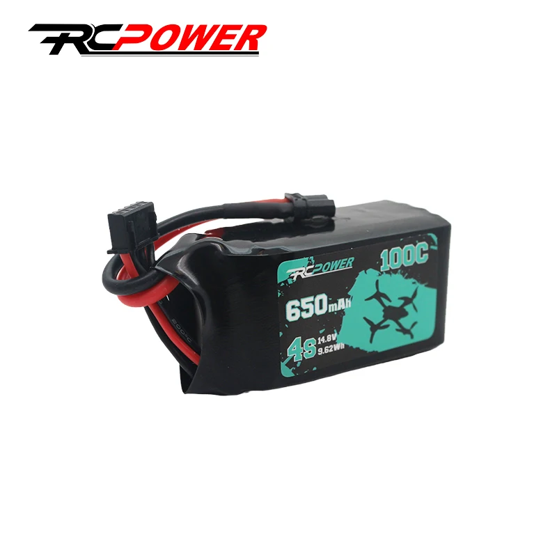 Аккумуляторная батарея RCPOWER 14 8 в 650 мАч 100C с разъемом XT30 для радиоуправляемых