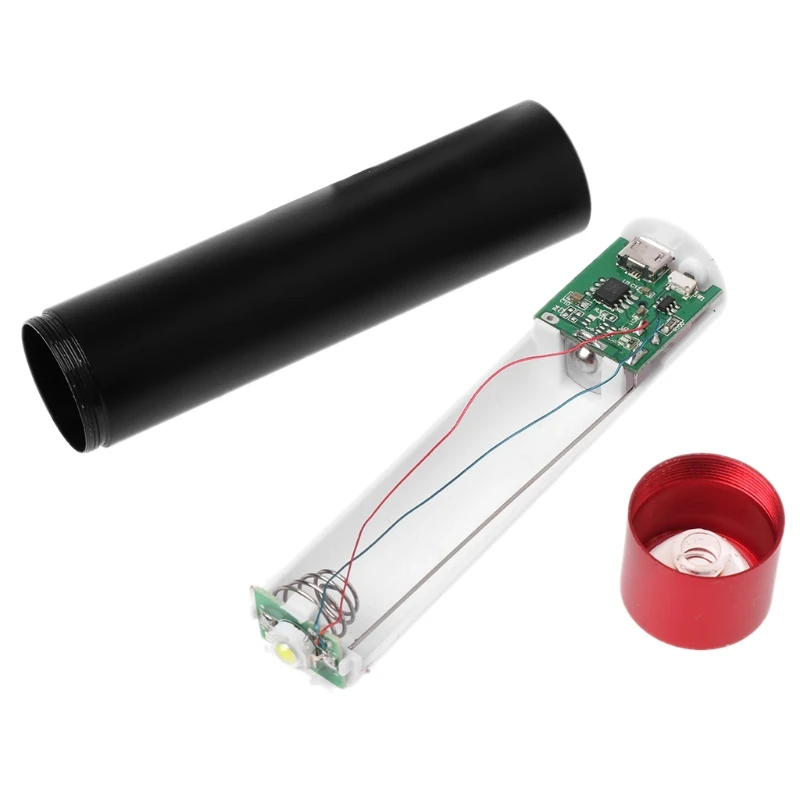 18650 батарея DIY Блок питания 3 режима светодиодный фонарик USB зарядное устройство для сотового телефона