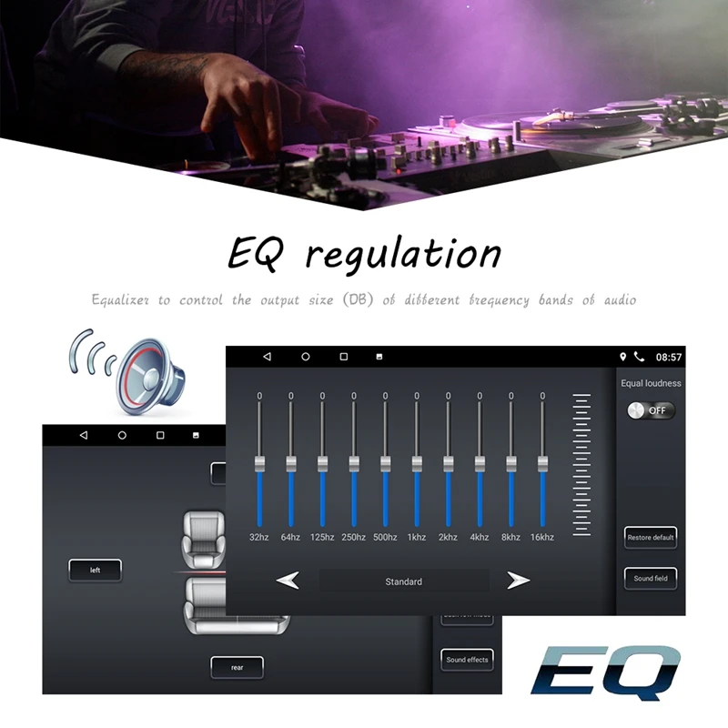 7Inch WIFI Car Stereo Android 9.0 MP5 Player Support GPS OBD 3 Screen Simultaneous Video with 12 LED Rear Camera | Автомобили и