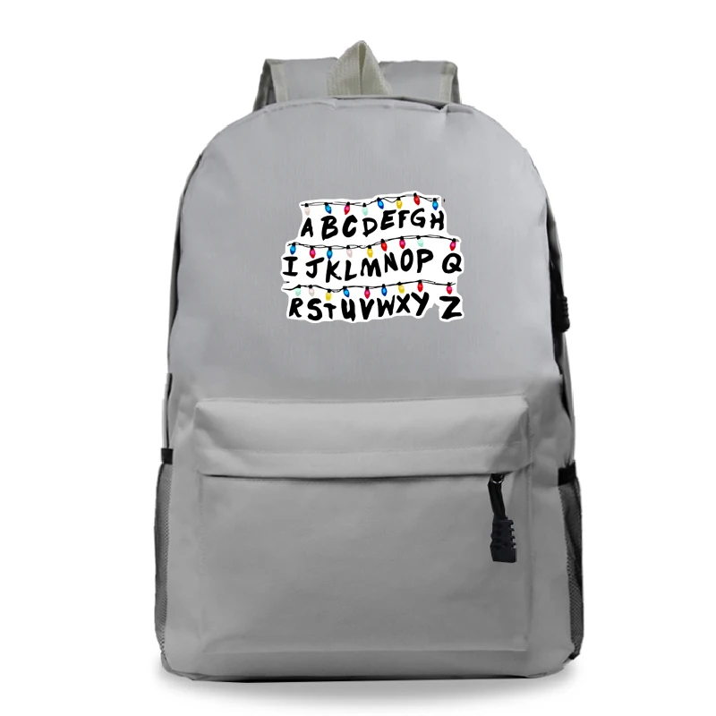 Рюкзак Mochila очень странные дела женская сумка мужской рюкзак для ноутбука