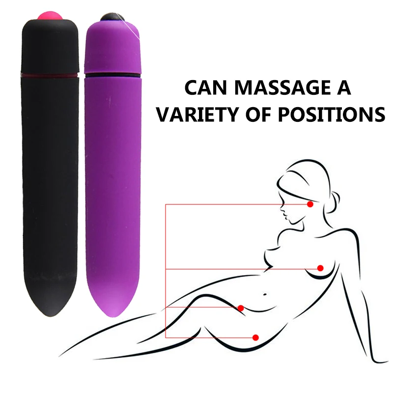 Мощная мини пуля Вибрирующая яйцо G Spot Массажер Вибраторы Секс игрушки для женщин