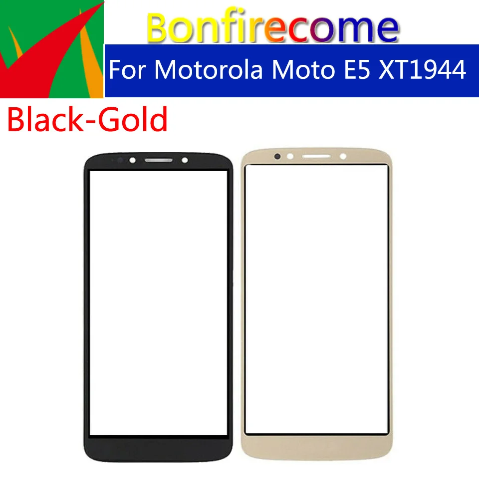 10 шт \ lto сенсорный экран для Motorola Moto E5 XT1944 стекло передней панели объектив внешнее