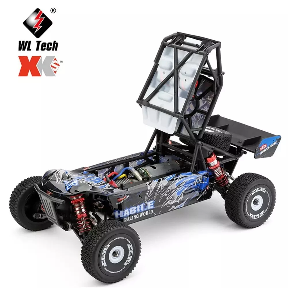 Wltoys 124019 / 124018 1/12 машинка на радиоуправлении 60 км/ч 2 4G 4WD высокоскоростная
