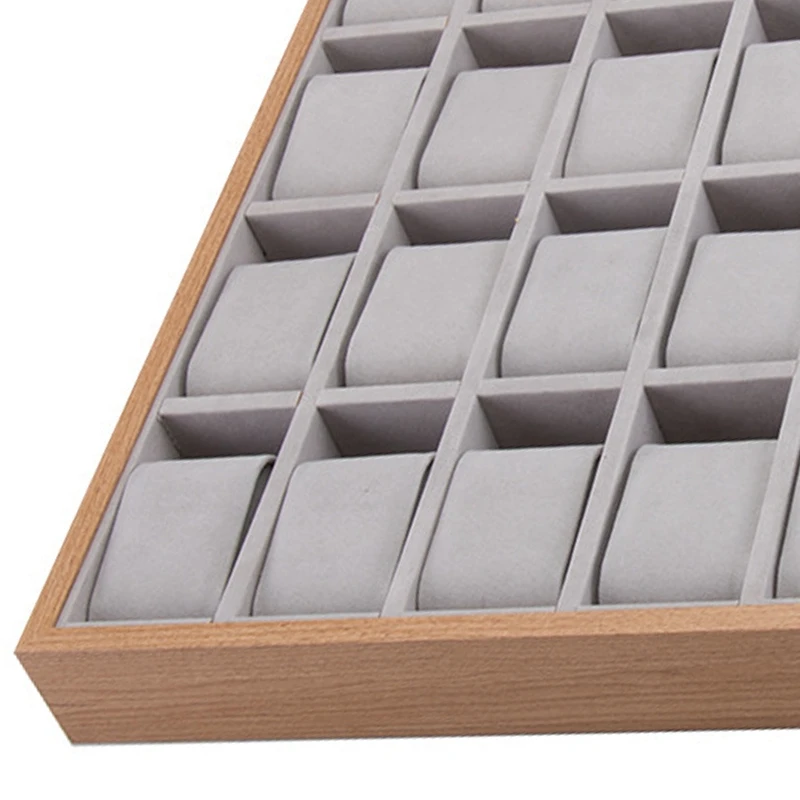 

Pillow Style Jewelry Watch Bracelet Display Tray Box Necklace Earring Container Boxes Case Jewelry Organizer Gift