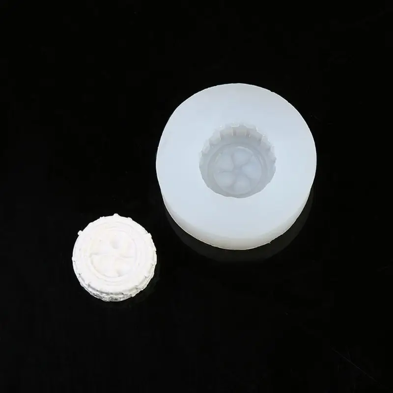 4Pcs Round Tyre Shape Silicone Resin Mold Kit Jewelry Making Baking Tools | Украшения и аксессуары
