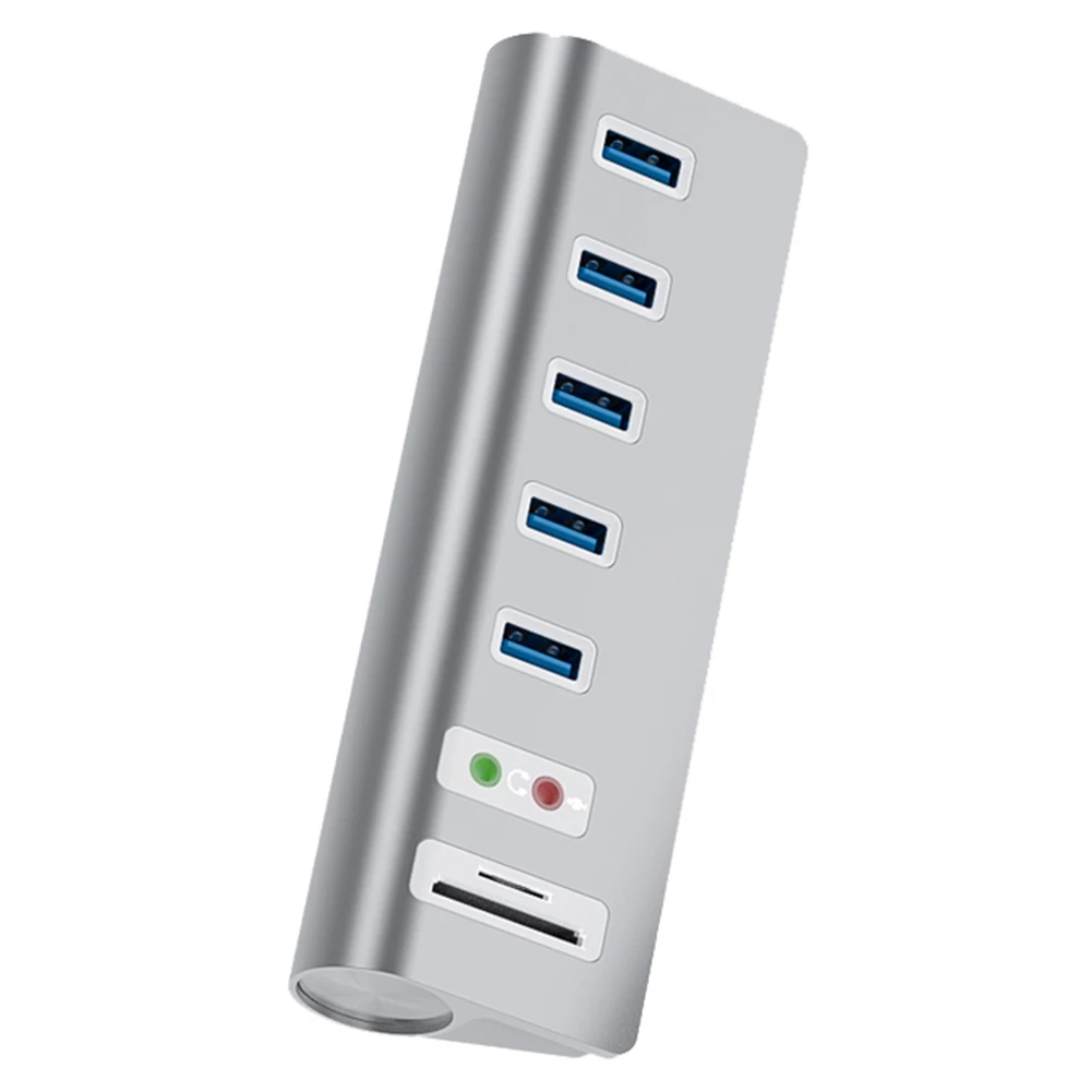 

USB 3,0 док-станция с 5 портами и адаптером питания