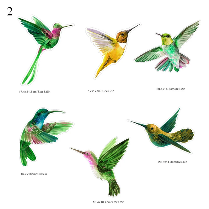 

Electrostatic Glass Sticker Color Warning Sticker Removable Bird Anti-collision Warning Sticker Glue-free Window Decoration