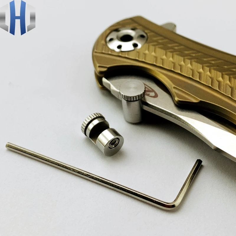 Нож 110 палец шпилька Кнопка ножа 416 нержавеющая сталь Материал винт толкатель