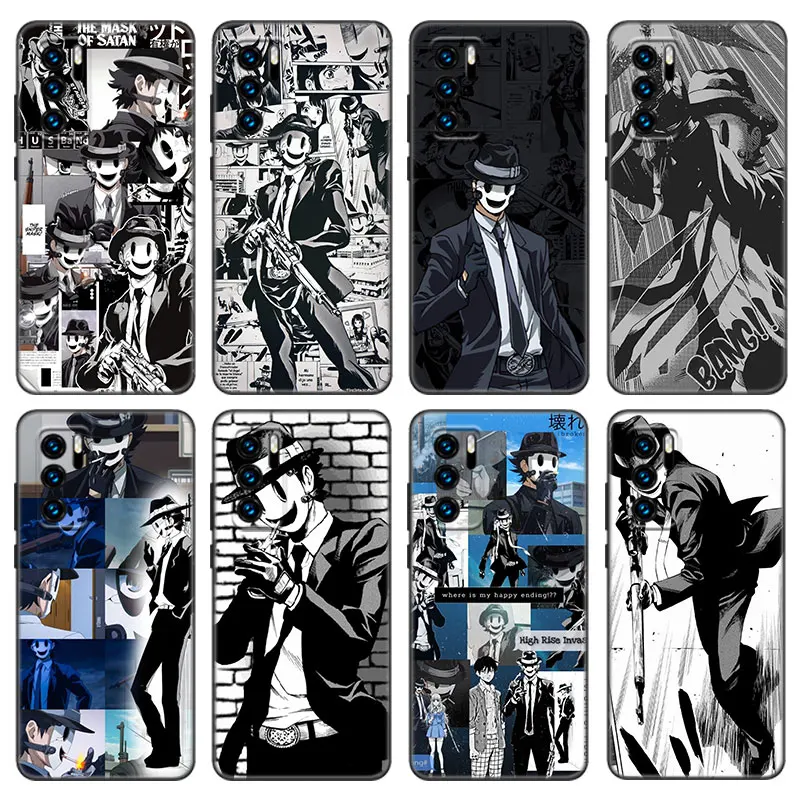 Чехол для Huawei P50 P40 P30 P20 Pro P10 P9 P8 Lite 2017 P Smart Z S 2021 2020 2019 2018 в стиле аниме "Высотное вторжение" с изображением снайпера.