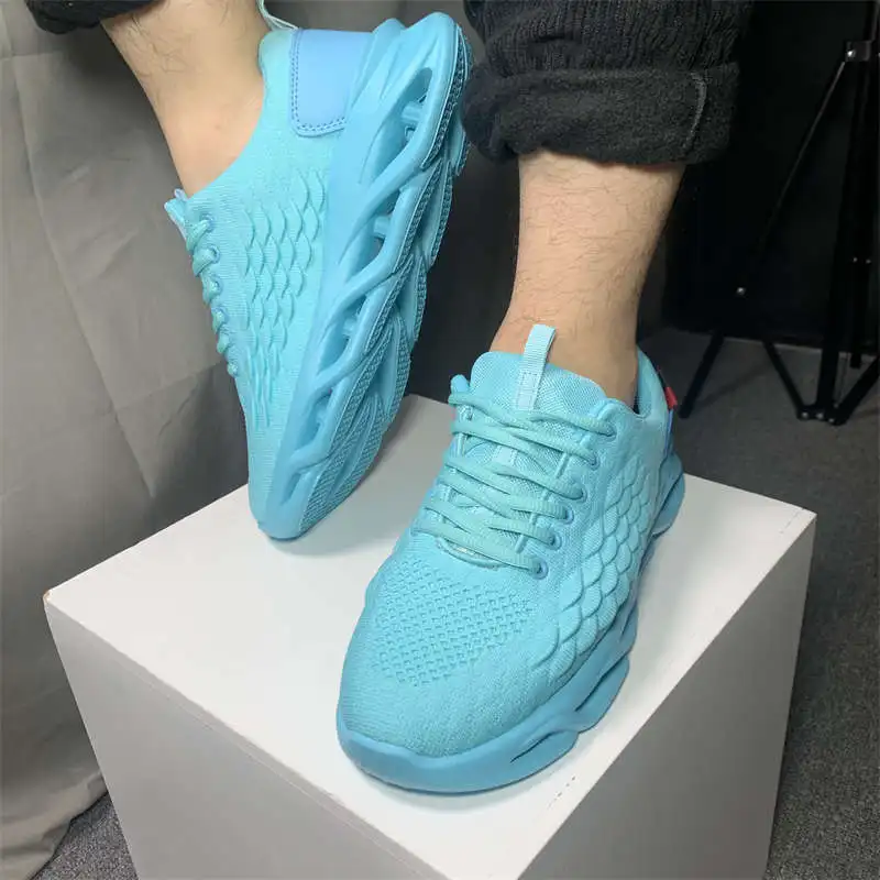 

Мужская спортивная обувь с большими стельками, увеличенные кроссовки для подростков, спортивная обувь, Беговая обувь, мужская сетчатая тен...