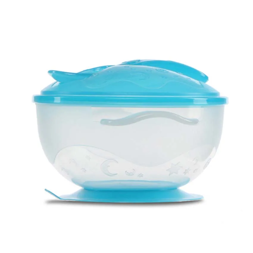 Детская обучающая посуда с присоской миска для еды ложка детская набор