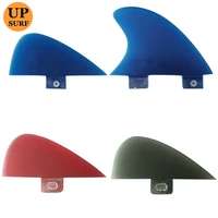 one central fin double tabs fins double tabs fin knubster centre fin surfboard fins blueredblack color