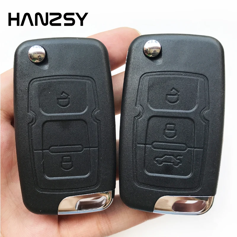 2/3 кнопки чехол для дистанционного ключа Geely Emgrand 7 EC7 EC715 EC718 Emgrand7 RV раскладной