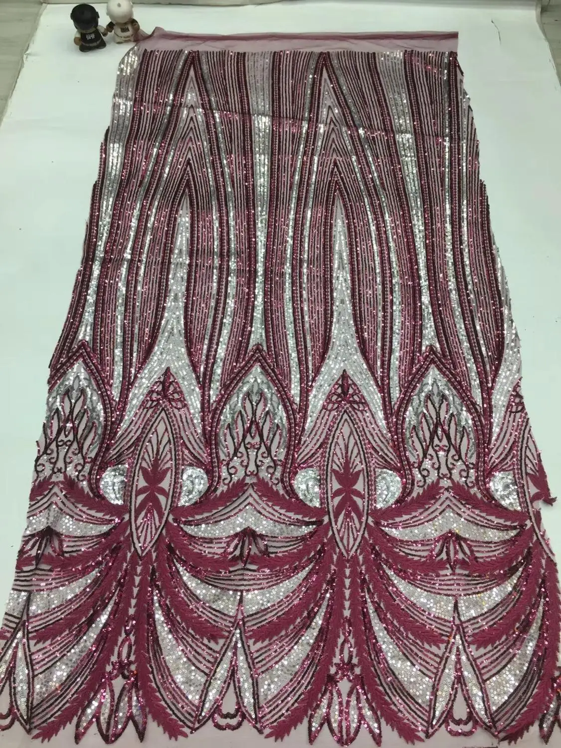 

Пурпурная африканская кружевная ткань с блестками, бархат 2019, новейшая зеленая ткань, высококачественный бархат, тюль, блестки, кружевное платье