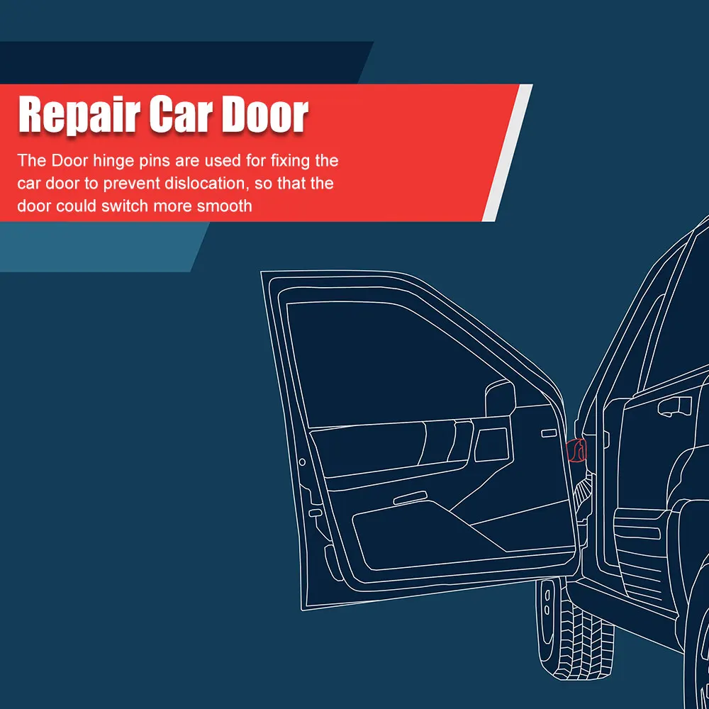 RYANSTAR дверные петли штифты втулки замки Набор аксессуаров для 1994 - 2004 Chevy S10 и Jimmy S15 |