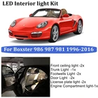 Для Porsche Boxster 986 987 981 1996-2016 Автомобильная фотолампа купольная лампа для чтения носветильник ка светильник ь багажник аксессуары для освещения