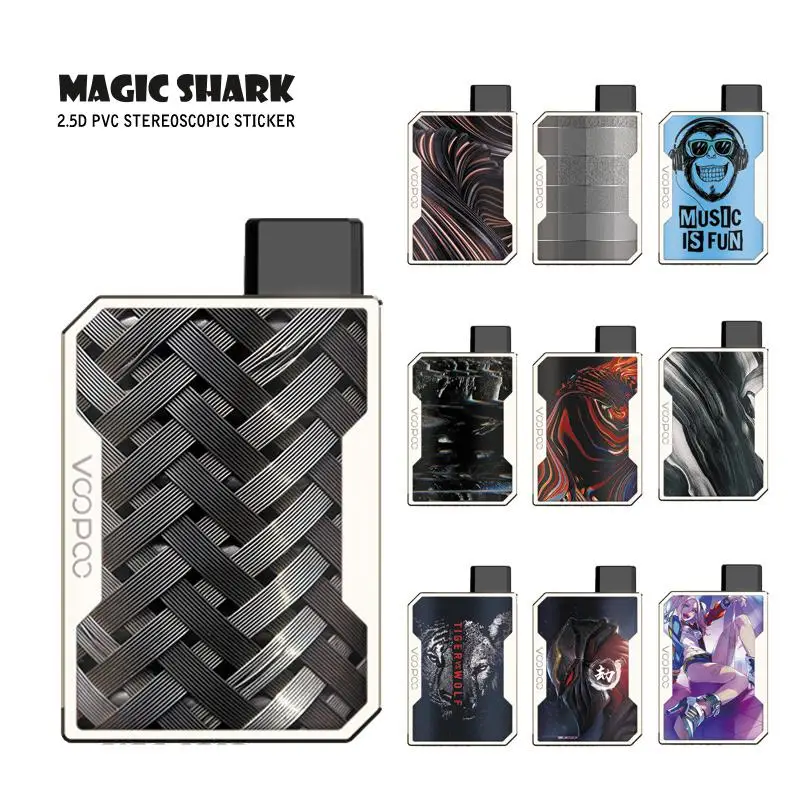 Стильный красочный чехол из ПВХ Harleen Quinzel Weaver Stone для электронной сигареты Voopoo Drag