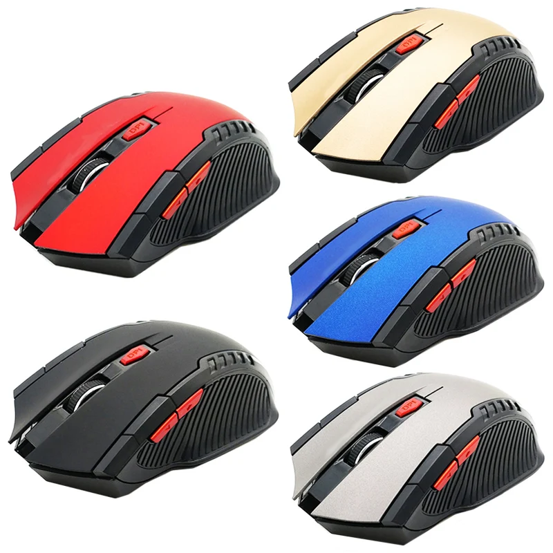 

USB Wireless Mouse 2000DPI USB 2.0 Receiver Optical Computer Mouse 2.4GHz Ergonomic Mice For Laptop PC hp