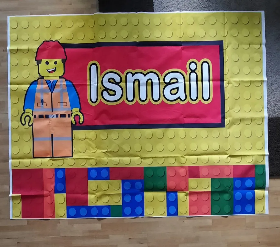 custom building blocks emmet colorful birthday photography backgrounds computer print party photo backdrop decorations free global shipping