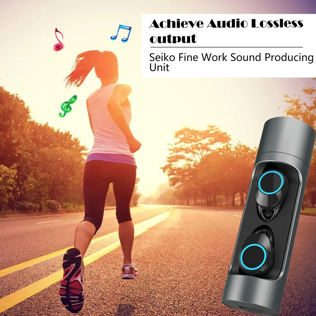X8 Touch Control TWS Bluetooth 5.0 Earphone Sports Headset with Mic Mini Wireless Earphones Headphones IPX7 Waterproof Earbuds