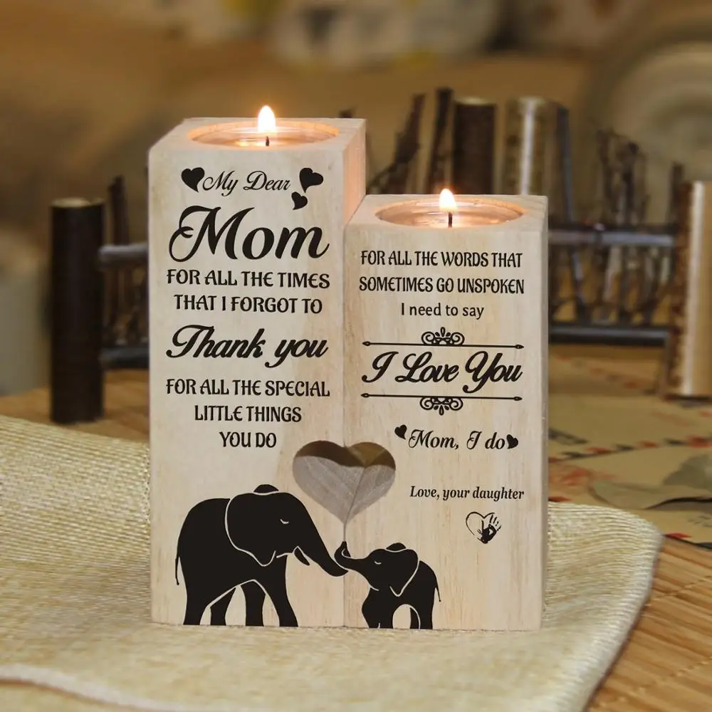 S With Love Message Daughter To Mom Gifts To My Mom Candle H