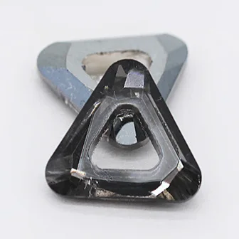 Grey 10mm 10 шт./упак. с украшением в виде кристаллов овальный набора круглых прозрачных ленточек Стразы острым дном драгоценные камни оформление блеск 3D для маникюра кончиков ногтей DIY Дизайн ногтей - Цвет: Grey 10mm