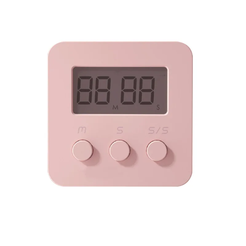 Милый подвесной цифровой таймер для кухни светодиодный счетчик приготовления