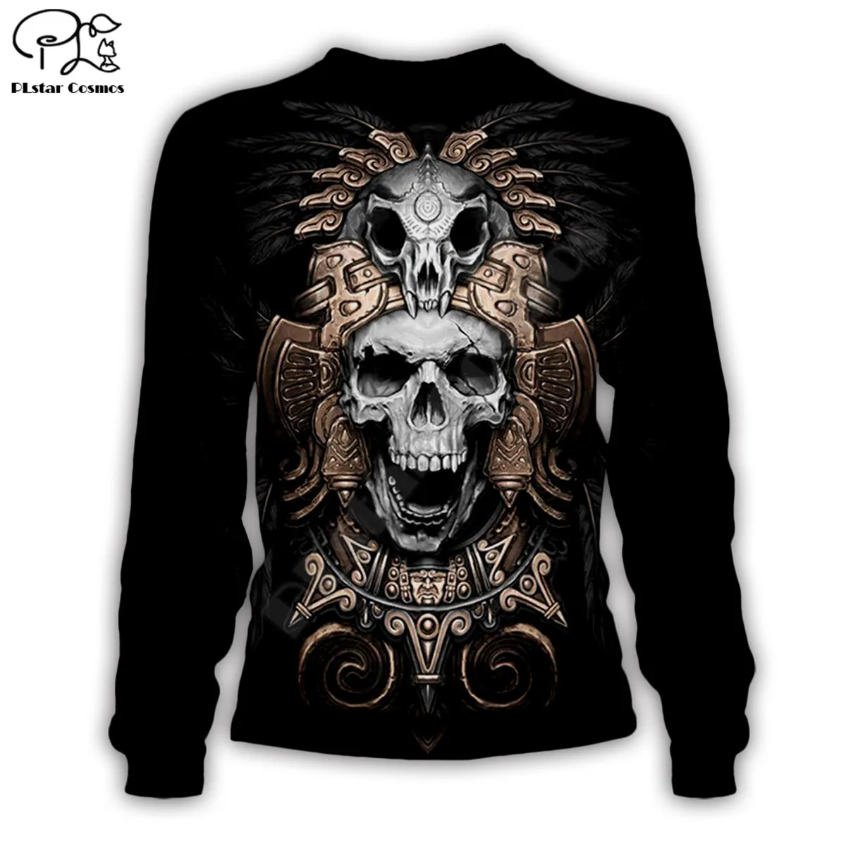 

Skull Native 3d Printed hoodies Harajuku pullover Fashion Hooded Sweatshirt hip hop zip hoodies women for men dropshipping