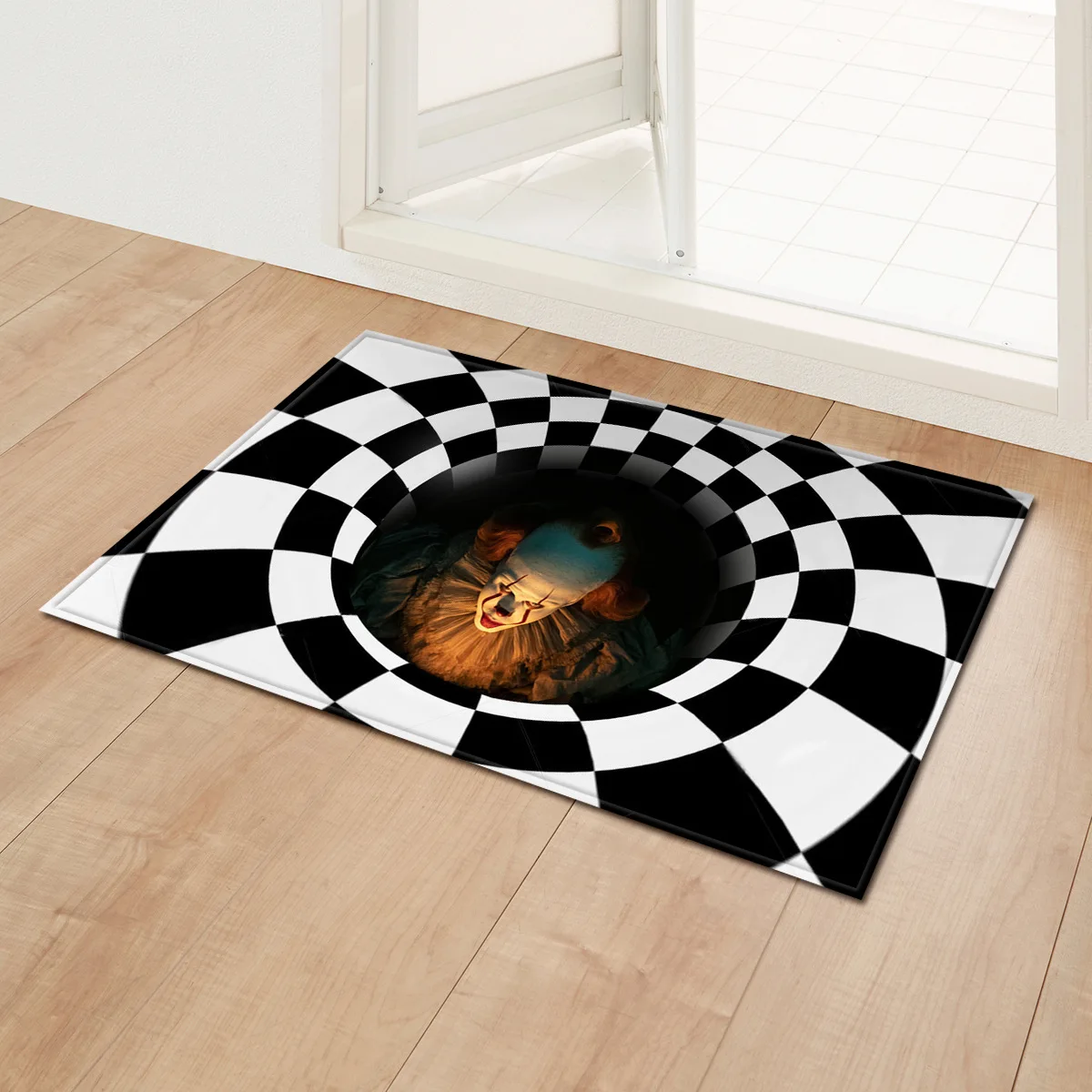 Ковер фланелевый с 3D-принтом черепа в скандинавском стиле детский игровой коврик