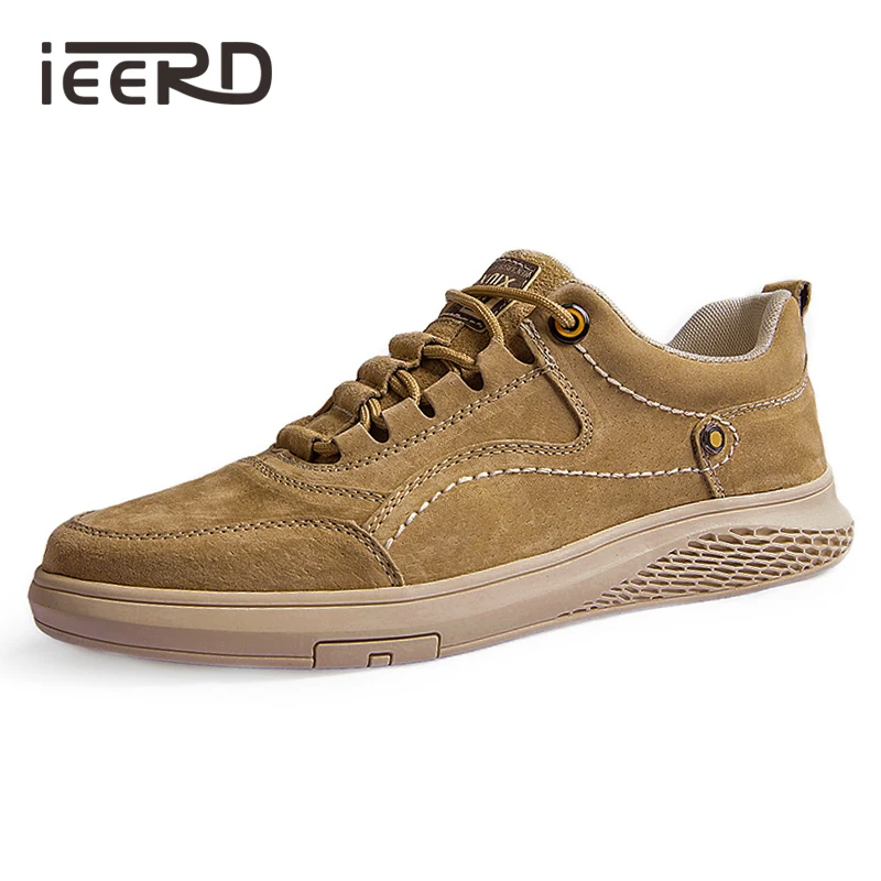 

Fashion Cacual Shoes Men Suede Leather Shoes Trend Board Men Flats