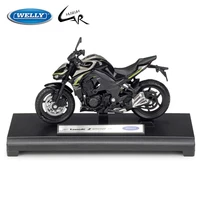 welly 118 model car simulation alloy metal toy motorcycle childrens toy gift collection model toy 2017 kawasaki z1000r