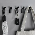Золотой простой крючок для пальто, креативный фотокрючок для спальни, гостиной, крючок для одежды, комбинированный крючок