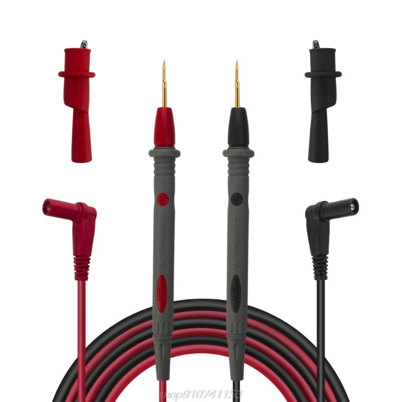 

Universal Multimeter Test Leads with Alligator Chips Tester Needle Tip Lead Pen Cable 1000V 20A F23 21 Dropshipping