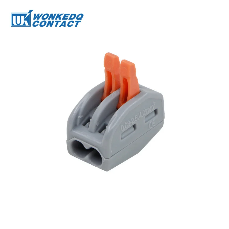Splicing Connector 10Pcs Compact Quick Wiring 222-412 413 414 415 418 2P/3P/4P/5P/8P Pins 222 Type Junction Box Fast Connectors |