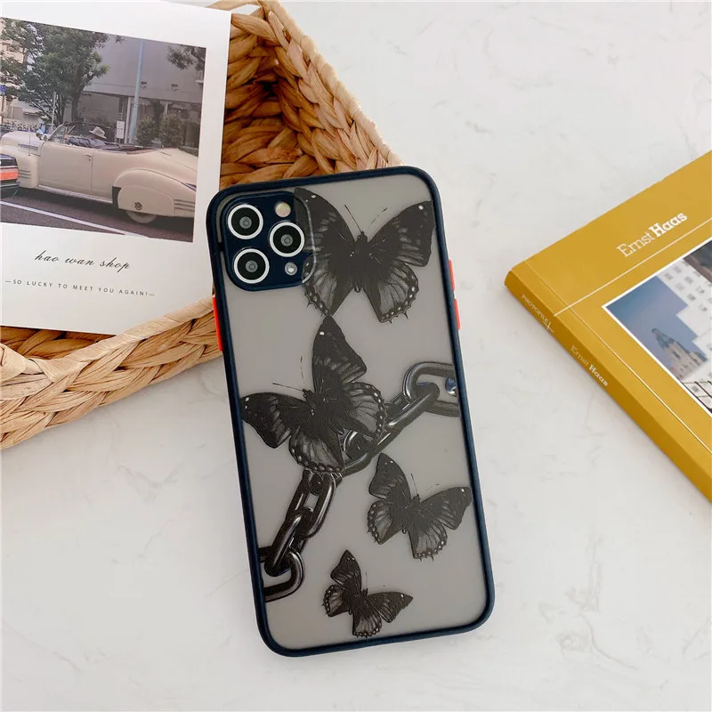 Чехол-бабочка для iphone 11 Pro Max 7 8 plus X XR XS SE 2020 | Мобильные телефоны и аксессуары
