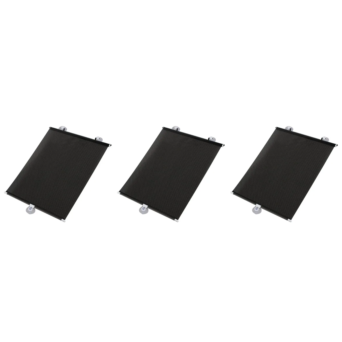 

3pcs Universal Retractable Car Vehicle Curtain Window Roller Sun Shade Blind Protector (40 * 60CM)